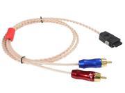 ZY HiFi Cable Hifiman HM 901 HM 802 Line Out to 2RCA ZY 069 0.5M