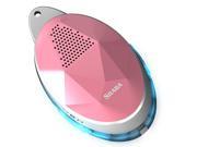 SHABA VS 12 Portable Ultra Mini Bluetooth Speaker Handfree Phone Speaker Pink