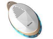 SHABA VS 12 Portable Ultra Mini Bluetooth Speaker Handfree Phone Speaker White