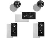 Polk Audio Vanishing LS Series 5.0 In Wall In Ceiling Home Theater Speaker System 2 265LS 2 700LS 1 255CLS