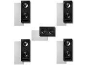 Polk Surround System 2 Pairs of 265ls One 255cls In wall Front bundle of 5 Speakers