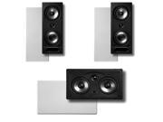 Polk Audio Vanishing RT Series 3.0 In Wall Home Speaker System 2 265RT 1 255CRT
