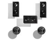 Polk Audio 900 LS In Ceiling In Wall Home Theater Speaker System Package
