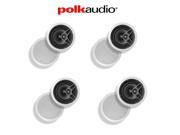 Polk Audio MC80 High Performance In Ceiling Speaker 4 Pack