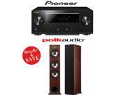 Pioneer Elite SC 91 7.2 Channel Networked Class D3 AV Receiver 1 Pair of Polk Audio TSx 440T Floorstanding Loudspeakers in Cherry