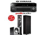 Yamaha RX A3060BL AVENTAGE 11.2 Channel Network A V Receiver Polk Audio TSi 400 Polk Audio PSW108 2.1 Home Theater Package
