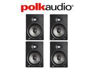 Polk Audio V85 High Performance Vanishing In Wall Loudspeakers 4 Pack