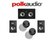 Polk Audio 90 RT Polk Audio V65 Polk Audio 255C RT 5.0 Vanishing Series In Wall In Ceiling Home Theater System