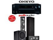 Onkyo TX NR656 7.2 Channel Network A V Receiver Polk Audio TSi 500 Polk Audio CS10 Polk Audio PSW110 3.1 Home Theater Package