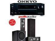 Onkyo TX RZ610 7.2 Channel Network A V Receiver Polk Audio TSi 300 Polk Audio CS10 Polk Audio PSW110 3.1 Home Theater Package