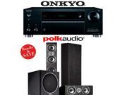 Onkyo TX RZ610 7.2 Channel Network A V Receiver Polk Audio TSi 400 Polk Audio CS10 Polk Audio PSW110 3.1 Home Theater Package