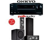 Onkyo TX RZ610 7.2 Channel Network A V Receiver Polk Audio TSi 500 Polk Audio CS10 Polk Audio PSW110 3.1 Home Theater Package