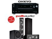 Onkyo TX RZ710 7.2 Channel Network A V Receiver Polk Audio TSi 500 Polk Audio CS10 Polk Audio PSW110 3.1 Home Theater Package