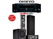 Onkyo TX RZ810 7.2 Channel Network A V Receiver Polk Audio TSi 500 Polk Audio CS10 Polk Audio PSW110 3.1 Home Theater Package