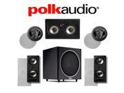 Polk Audio 265 RT 5.1 Vanishing Series In Wall In Ceiling Home Theater System 265 RT 90 RT 255C RT PSW110
