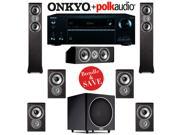 Polk Audio TSi 300 7.1 Home Theater System with Onkyo TX NR656 7.2 Ch Network AV Receiver