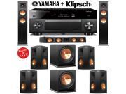 Klipsch RP 260F 7.1 Reference Premiere Home Theater System with Yamaha RX A1060BL 7.2 Ch Network A V Receiver