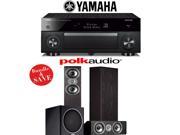 Yamaha RX A1060BL AVENTAGE 7.2 Channel Dolby Atmos Network A V Receiver Polk Audio TSi 300 Polk Audio CS10 Polk Audio PSW110 3.1 Home Theater Package