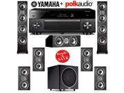 Polk Audio TSi 500 7.1 Home Theater System with Yamaha AVENTAGE RX A1060BL 7.2 Ch Network A V Receiver