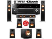 Klipsch RP 260F 7.1 Reference Premiere Home Theater System with Yamaha RX A2060BL 9.2 Ch Network A V Receiver