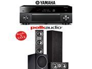 Yamaha RX A2060BL AVENTAGE 9.2 Channel Network A V Receiver Polk Audio TSi 400 Polk Audio CS10 Polk Audio PSW110 3.1 Home Theater Package