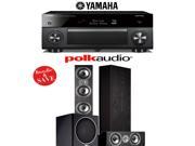Yamaha RX A2060BL AVENTAGE 9.2 Channel Network A V Receiver Polk Audio TSi 500 Polk Audio CS10 Polk Audio PSW110 3.1 Home Theater Package