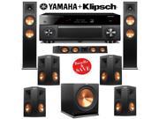 Klipsch RP 260F 7.1 Reference Premiere Home Theater System with Yamaha RX A3060BL 11.2 Ch Network A V Receiver