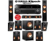Klipsch Reference Premiere RP 280F 7.2.2 Dolby Atmos Home Theater System with Yamaha RX A3060BL 11.2 Ch Network A V Receiver