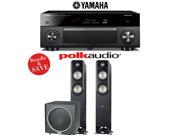 Yamaha RX A3060BL AVENTAGE 11.2 Channel Network A V Receiver Polk Audio S55 Polk Audio PSW110 2.1 Home Theater Package