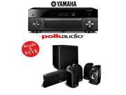 Yamaha RX A3060BL AVENTAGE 11.2 Channel Network A V Receiver A Polk Audio TL1600 5.1 Home Theater Speaker System