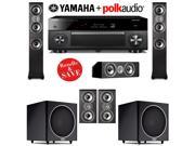 Yamaha RX A3060BL AVENTAGE 11.2 Channel Network A V Receiver Polk Audio TSi 400 Polk Audio TSi 200 Polk Audio CS10 Polk Audio PSW110 5.2 Home Theater