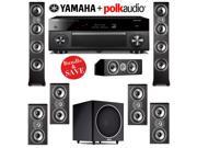 Polk Audio TSi 500 7.1 Home Theater System with Yamaha AVENTAGE RX A3060BL 11.2 Ch Network A V Receiver