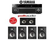 Yamaha RX A3060BL AVENTAGE 11.2 Channel Network A V Receiver Polk Audio V85 Polk Audio 255C RT 5.0 In Wall Home Speaker Package