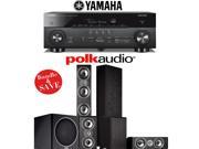 Polk Audio TSi 500 5.1 Home Theater System with Yamaha AVENTAGE RX A760BL 7.2 Ch Network AV Receiver