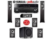 Polk Audio TSi 300 7.1 Home Theater System with Yamaha AVENTAGE RX A860BL 7.2 Ch Network AV Receiver