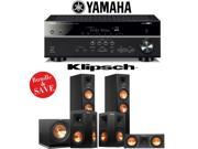 Klipsch RP 260F Reference Premiere 5.1 Home Theater System with Yamaha RX V581BL 7.2 Ch A V Receiver