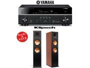 Yamaha RX V781BL 7.2 Channel 4K A V Receiver 1 Pair of Klipsch RP 280F Dual 8 Inch Reference Premiere Floorstanding Loudspeakers Cherry