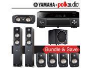 Yamaha RX A3060BL AVENTAGE 11.2 Channel Network A V Receiver Polk Audio S50 Polk Audio S30 Polk Audio S20 Polk Audio PSW110 7.1 Home Theater Package