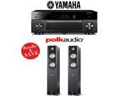 Yamaha RX A3060BL AVENTAGE 11.2 Channel Network A V Receiver 1 Pair of Polk Audio Signature S60 Floorstanding Loudspeakers Bundle