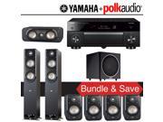 Polk Audio Signature S50 7.1 Ch Home Theater System with Yamaha AVENTAGE RX A1060BL 7.2 Ch Network AV Receiver