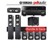Polk Audio Signature S60 7.1 Ch Home Theater System with Yamaha AVENTAGE RX A860BL 7.2 Ch Network AV Receiver