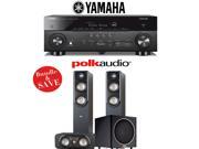 Yamaha AVENTAGE RX A760BL 7.2 Channel Network A V Receiver Polk Audio S60 Polk Audio S30 Polk Audio PSW110 3.1 Home Theater Package