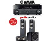 Polk Audio Signature S60 3.1 Ch Home Theater System with Yamaha AVENTAGE RX A660BL 7.2 Ch Network Receiver
