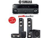 Polk Audio Signature S60 5.1 Ch Home Theater System with Yamaha AVENTAGE RX A660BL 7.2 Ch Network AV Receiver