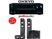 Onkyo TX NR656 7.2 Channel Network A V Receiver Polk Audio S50 Polk Audio S30 Polk Audio PSW110 3.1 Home Theater Package