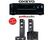 Onkyo TX NR656 7.2 Channel Network A V Receiver Polk Audio S60 Polk Audio S30 Polk Audio PSW110 3.1 Home Theater Package