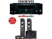 Onkyo TX RZ810 7.2 Channel Network A V Receiver Polk Audio S50 Polk Audio S30 Polk Audio PSW110 3.1 Home Theater Package