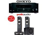 Onkyo TX RZ810 7.2 Channel Network A V Receiver Polk Audio S60 Polk Audio S30 Polk Audio PSW110 3.1 Home Theater Package
