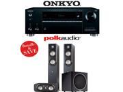 Onkyo TX RZ710 7.2 Channel Network A V Receiver Polk Audio S50 Polk Audio S30 Polk Audio PSW110 3.1 Home Theater Package
