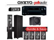 Polk Audio TSi 400 7.1 Ch Home Theater System with Onkyo TX NR656 7.2 Ch Network AV Receiver